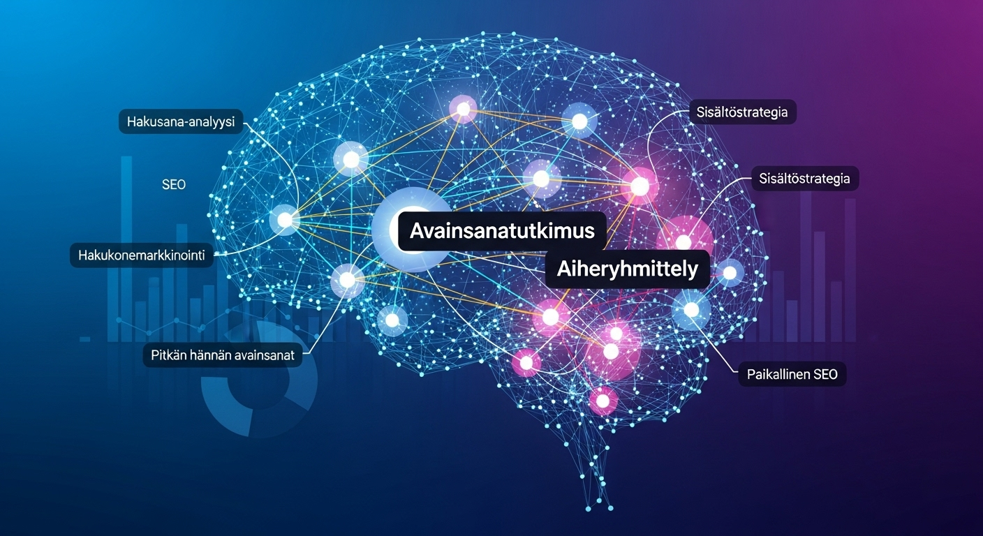 Avainsanatutkimus ja aiheryhmittely